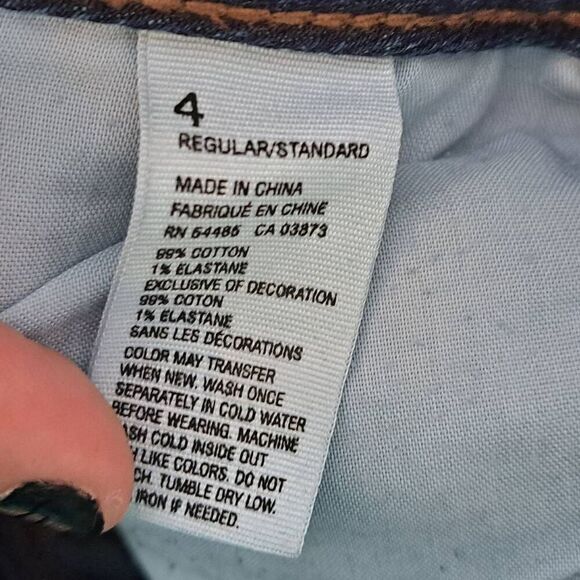 American Eagle Women's Low Rise Artist Flare Jeans size 4 - Picture 8 of 8